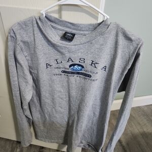 Gray Alaska Long Sleeve Shirt